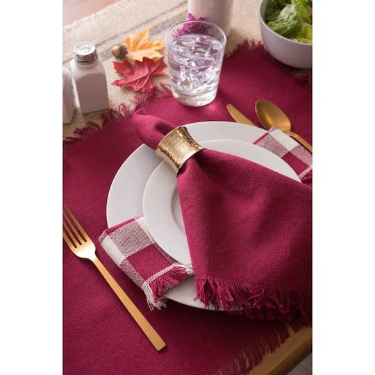 DII® Hammered Gold Napkin Rings, 12ct.